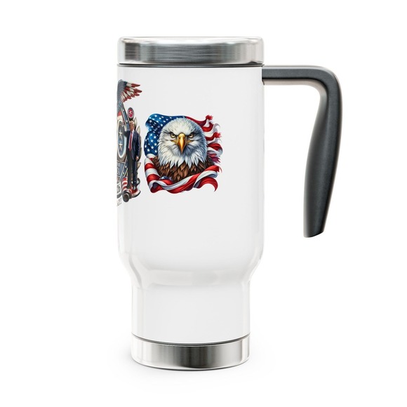 250th Semiquincentennial Anniversary USofA 1776 - 2026  14oz SS Travel Mug - Picture 5 of 9